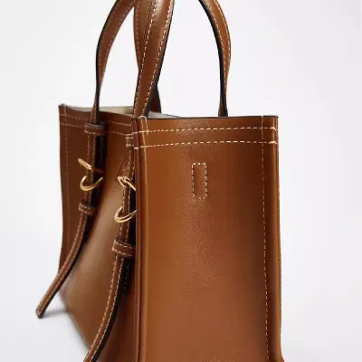 SPLICING LEISURE COMMUTING DATING HANDBAG